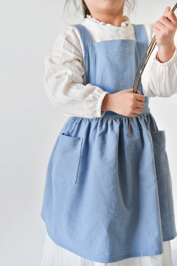 Kids Cotton Apron Dress Parent - огляд і ціна Kids Outdoor Kitchen Accessories