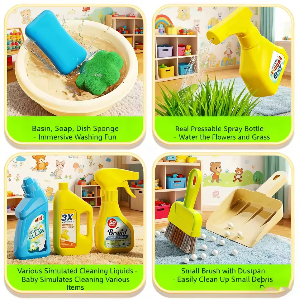 Pretend Play Toys Children Sim - огляд і ціна Kids Outdoor Broom