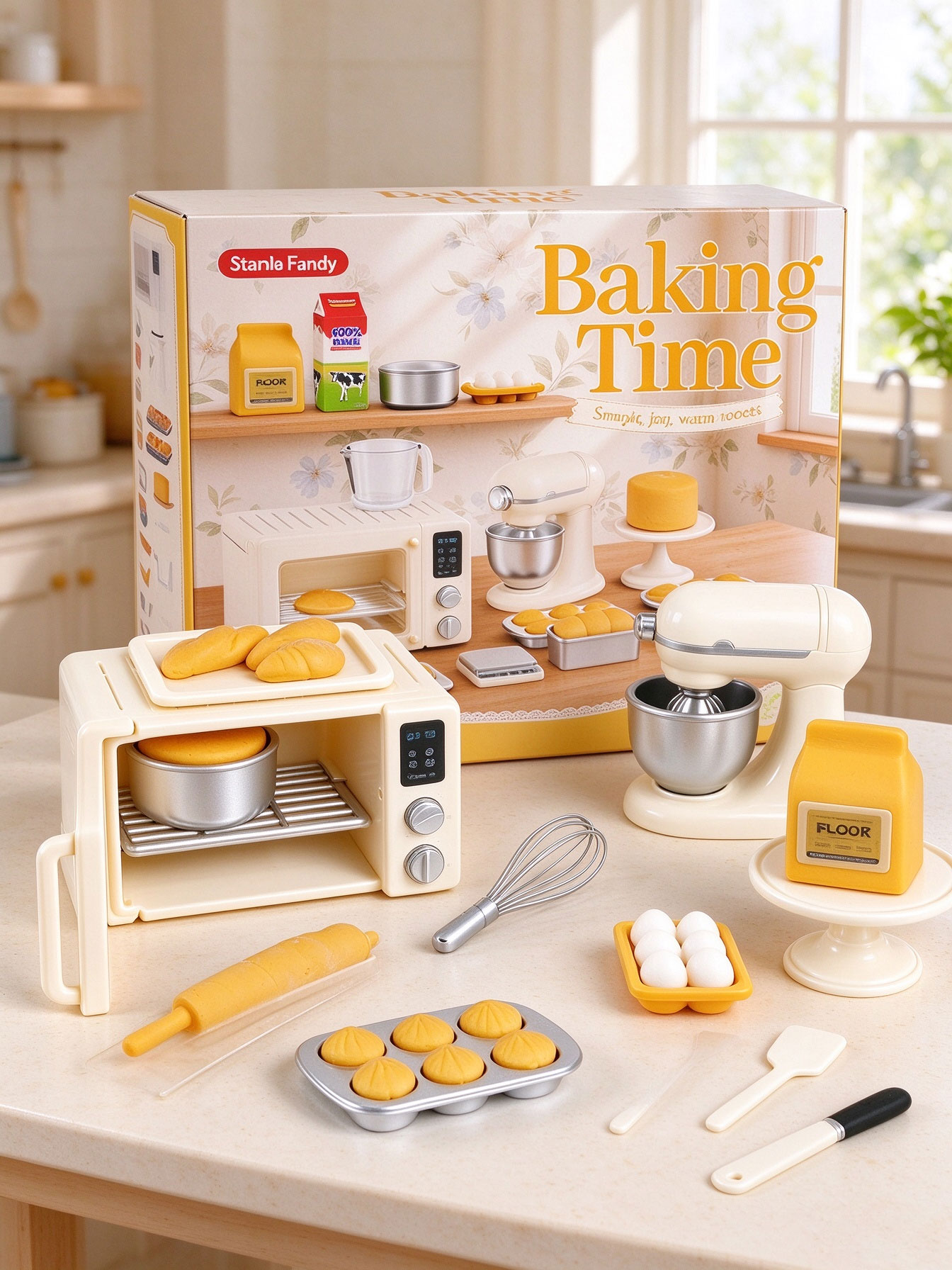 Mini Baking Time Pretend Play  - огляд і ціна Kids Outdoor Kitchen Accessories