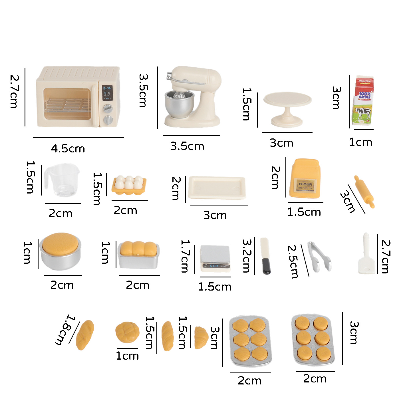 Mini Baking Time Pretend Play  - огляд і ціна Kids Outdoor Kitchen Accessories