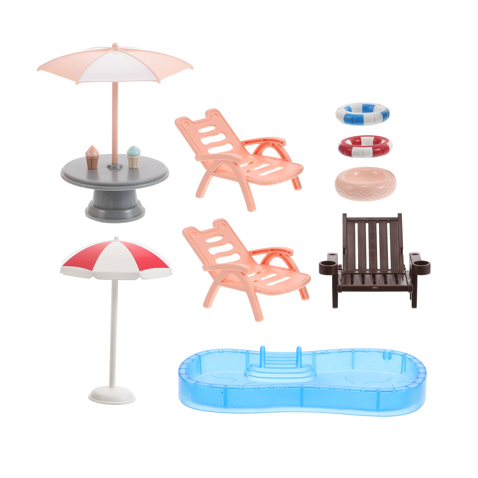 1Set Miniature Swimming Pool S - огляд і ціна Kids Outdoor Furniture Set