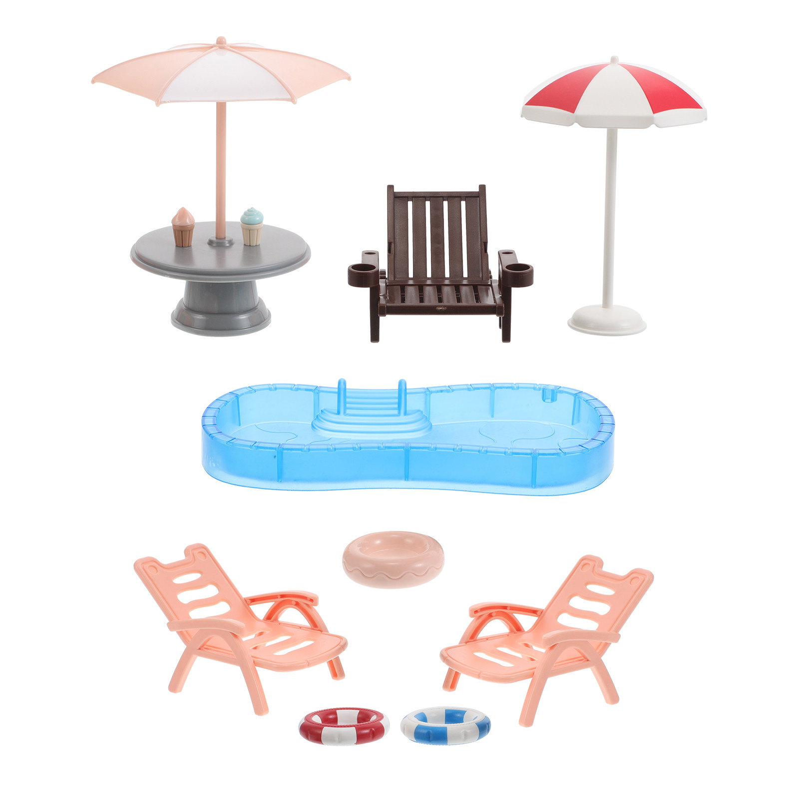 1Set Miniature Swimming Pool S - огляд і ціна Kids Outdoor Furniture Set